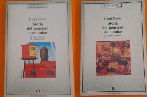Storia del pensiero - , economico