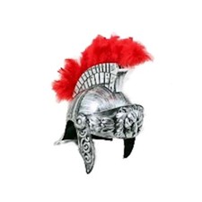 Elmo Romano argento con