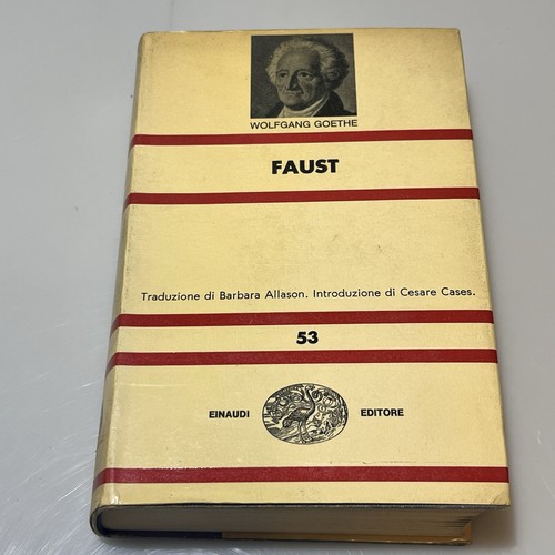 Goethe faust einaudi 1965 nue - goethe,