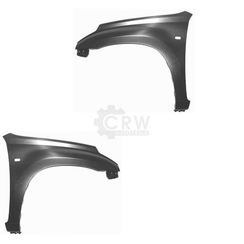 Set paraurti destro e - (destro,