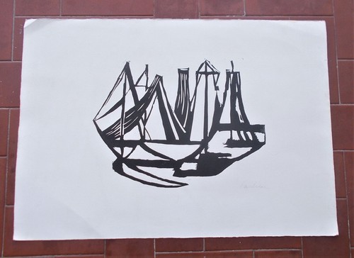 Litografia enrico paulucci - litografia,