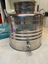 Tanica acciaio inox per olio da 30 Litri Con Rubinetto SUPERFUSTINOX