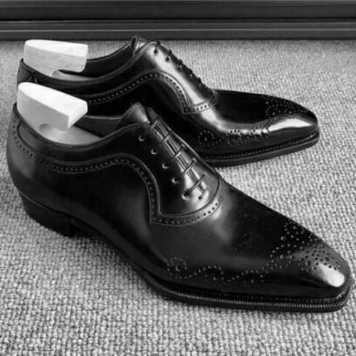 Scarpe stringate uomo - fatte, a