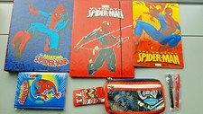 V5  stock lotto SPIDERMAN MARVEL scuola cartoleria cancelleria diario quaderni 
