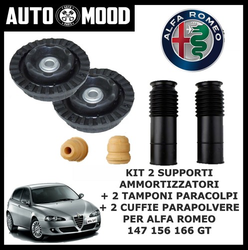 Kit supporti ammortizzatori - kit,