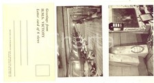 1950 ca ROYAL NAVY - HMS VICTORY - Letter card of 6 views *ed. GALE & POLDEN
