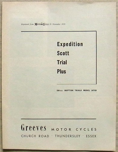 Greeves 250cc scottish - scottish, trials