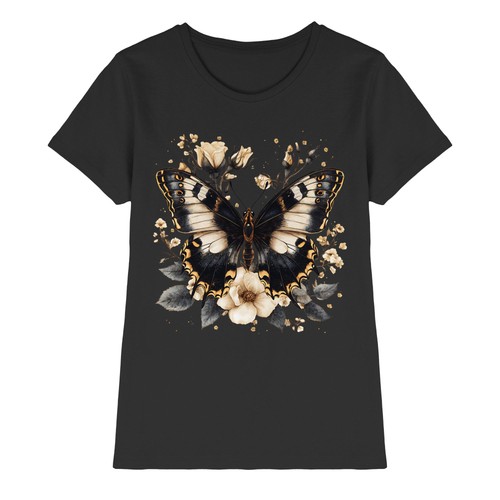 Maglia farfalla fiori - farfalla,