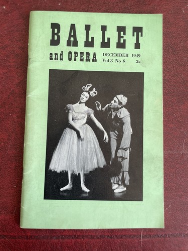 Vintage ballet opera - &,
