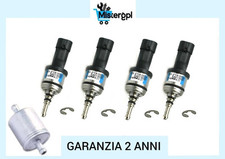 4 INIETTORI PER BRC GPL BLU