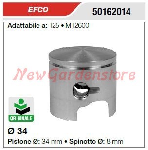 Pistone segmenti spinotto efco - pistone,