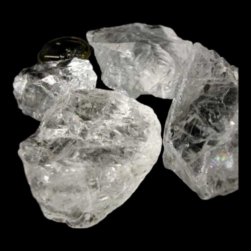 Quarzo ialino con - quarzo,
