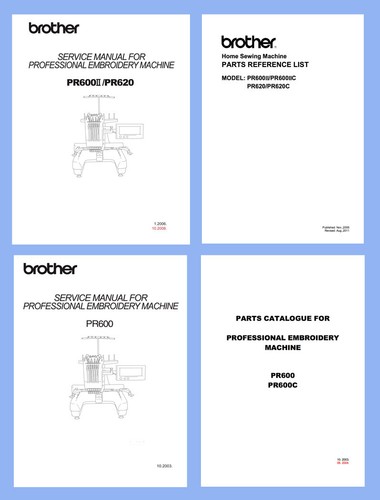 Brother pr600 pr620 - cd,