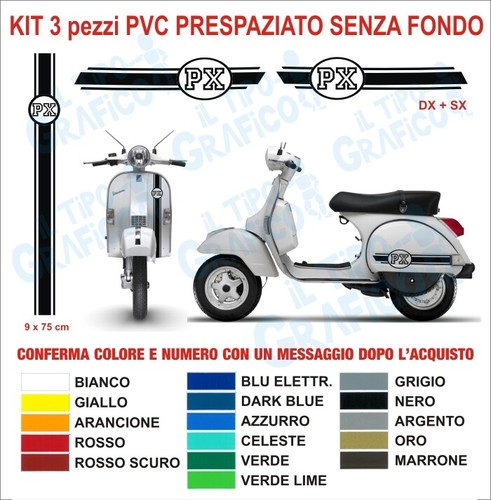 Kit adesivi vespa - vespa, px
