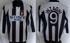 MONDO REPLICA VINTAGE 1^ MAGLIA JUVENTUS # 9 INZAGHI 97/98 TG. XL NON ORIGINALE