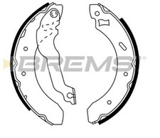 SET SCARPE FRENO ADATTE A FORD ESCORT VAN 1990- GF0234