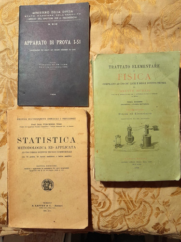 Lotto libri scientifici - lotto,