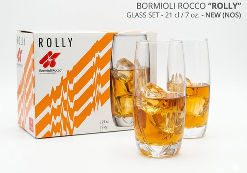 Set bicchieri rolly bormioli - set, 6