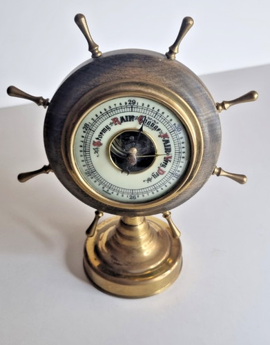 Vintage desk top - brass, &
