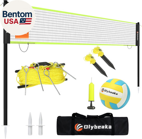 Set rete pallavolo portatile - set,