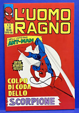 L' UOMO RAGNO 23 colpo di coda dello Scorpione CORNO 1970 ECCELLENTE EDICOLA !!