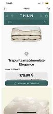 THUN/ Trapunta matrimoniale THUN elegance /NUOVA /