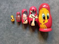 Tweety Titti Warner Bros matriosca artigianale fine anni 90