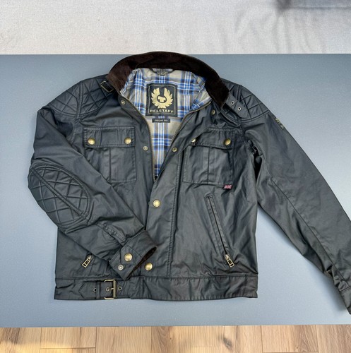 Giacca moto belstaff uomo nera - giacca,