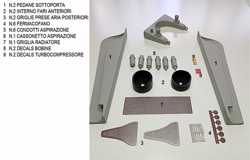 Porsche 935 transkit - 1/12, base