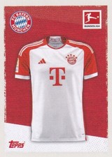 Topps Bundesliga 23/24 Adesivi Ufficiali Numero 326 Bayern Monaco Maglia