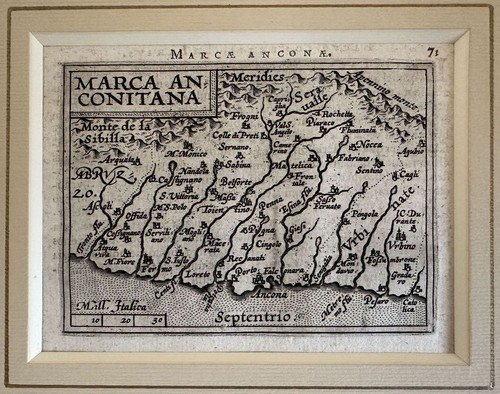 Veduta marca anconitana - marca, marche