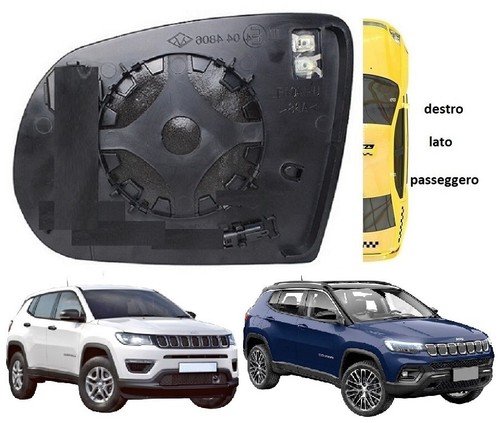 Piastra specchio retrovisore - piastra,