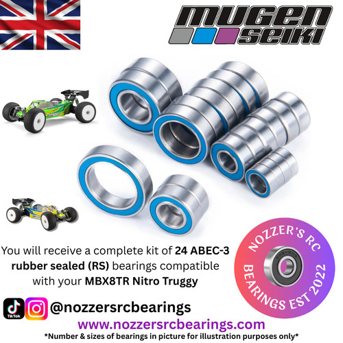 Kit cuscinetti completo mugen - cuscinetti,