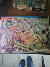 Atlantic 202 soldatini Alpini d'Italia conquista valico nord plastico H0