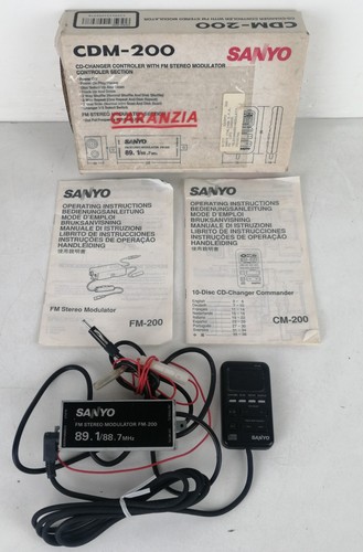 Sanyo cdm 200 changer - cdm-200,