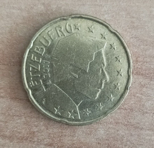 Luxembourg cent 2011 - 20,