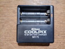 CARICA BATTERIE NIKON COOLPIX BATTERY CHARGER NI-MH MH-70 1,2V