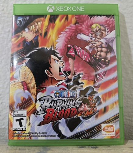 One piece burning - burning, blood