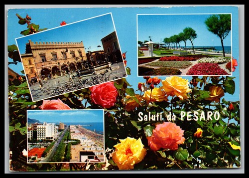Cartolina pesaro italia - -,