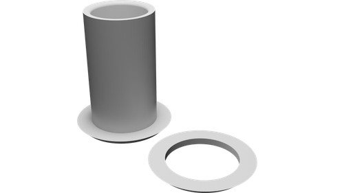 Passacavo per tavolo ikea - passacavo, lack