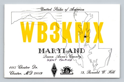 Radioamatore qsl wb3kmx - qsl,