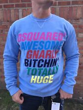 Felpa Dsquared2 blu cielo