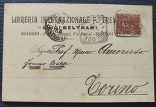 LIBRERIA INTERNAZIONALE F.LLI TREVES - LUGI BELTRAMI BOLOGNA 1901 COMMERCIALE