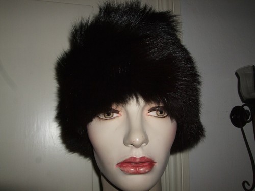 Cappello colbacco volpe nera - cappello,