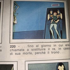 FIGURINA N.220 DALTANIOUS  ALBUM PANINI 1981 ORIGINALE OTTIMA DA RECUPERO