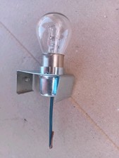 N°01 PORTALAMPADA PER FANALINO / FENDINEBBIA AUTO MOTO EPOCA (NUOVO VEDI MISURE)