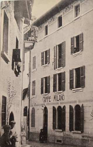 Cartolina 1910 brusimpiano - cartolina,