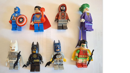 Lego minifigure super eroi - minifigure,