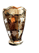 Vaso  Cristallo ,decoro