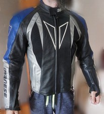 giacca moto uomo pelle DAINESE